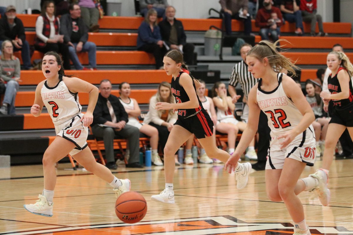 The Lady Griffins open the season with a dominant 63-22 home victory over Pawnee City. #nebpreps <a href="/nebraskatok/">NebraskaTok</a>