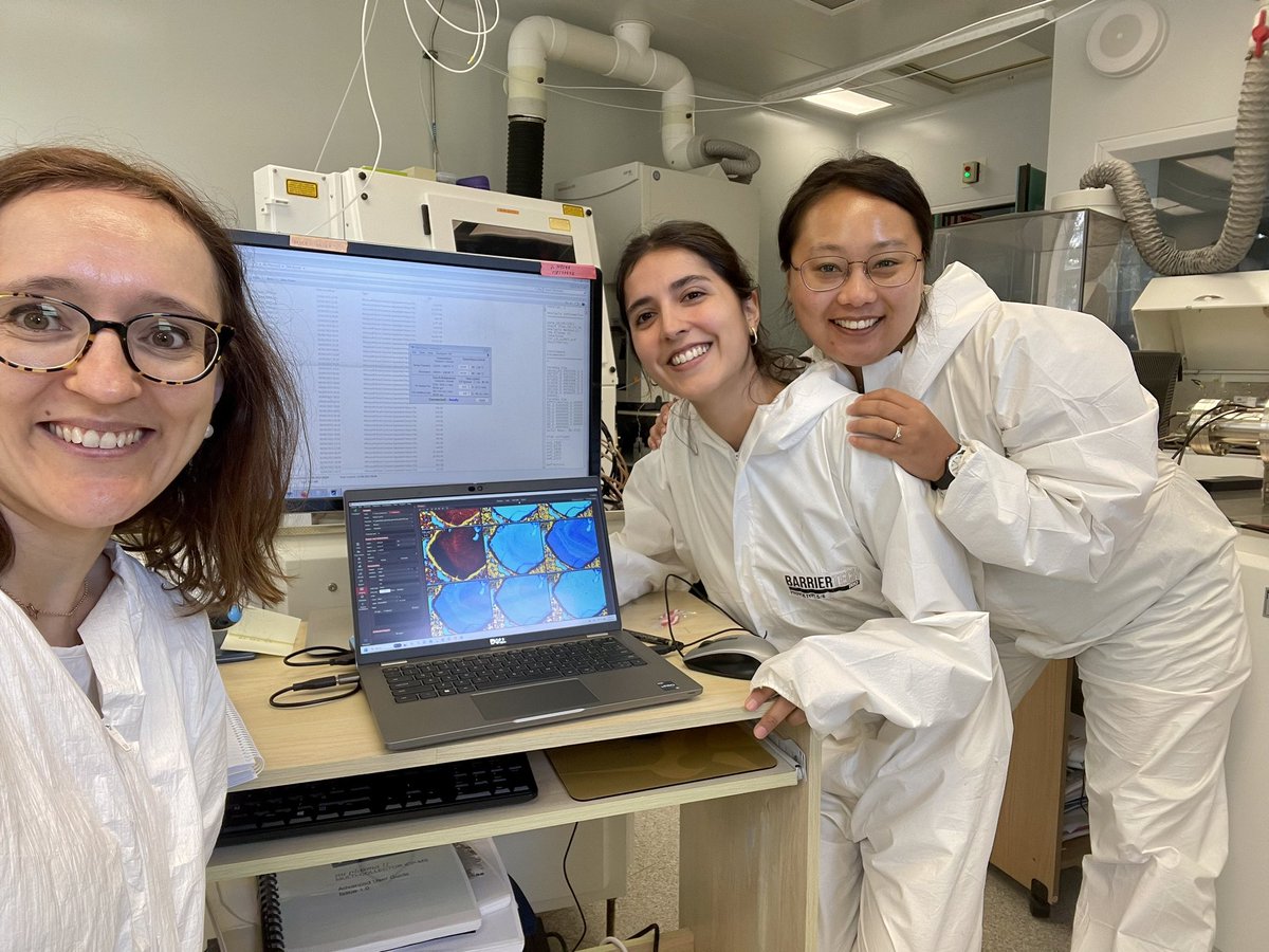 First plagioclase map done! 🤍 with a beautiful crystal zoning 🌋