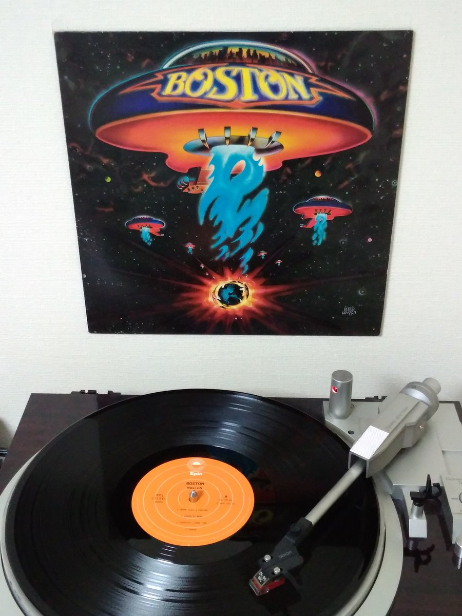 Boston - Boston (1976) 
#nowspinning #NowPlaying️ #アナログレコード
#vinylrecords #vinylcommunity #vinylcollection 
#classicrock #hardrock #arenarock 
#bostonband #tomscholz