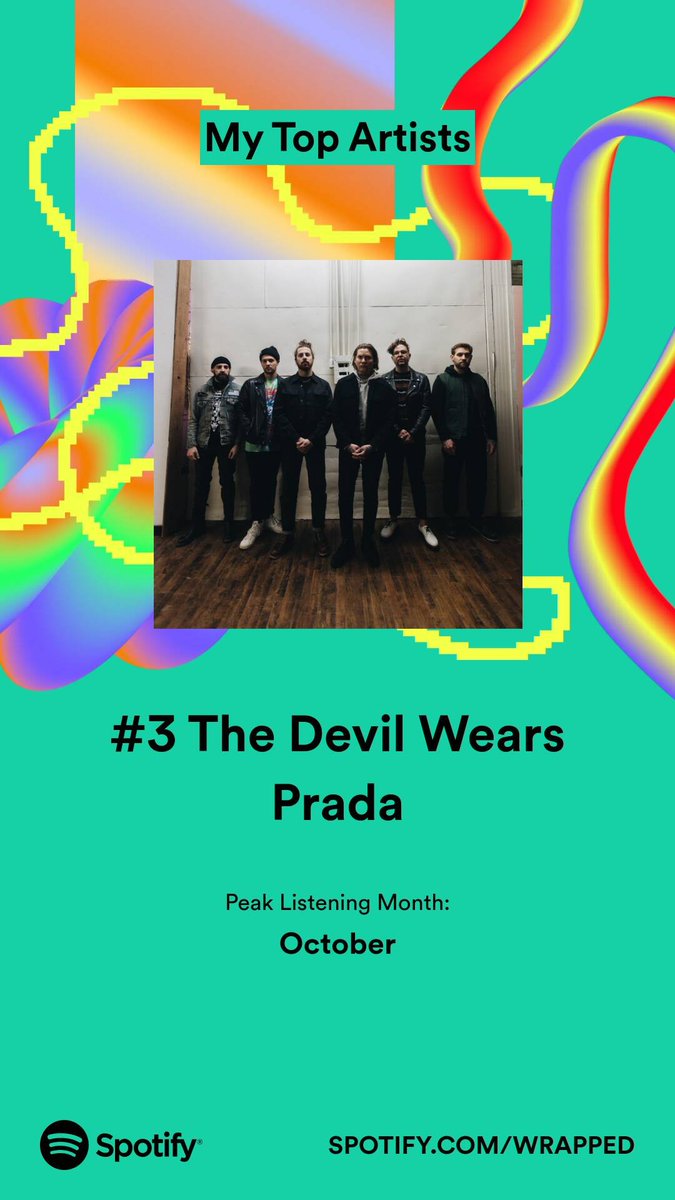 kellilovesyou's tweet photo. One of my top artists of the year that I saw in concert this year 🔥😍

#thedevilwearsprada #tdwp #spotifywrapped #SpotifyWrapped2023 #outnumbered https://t.co/GwCJWi2cDz