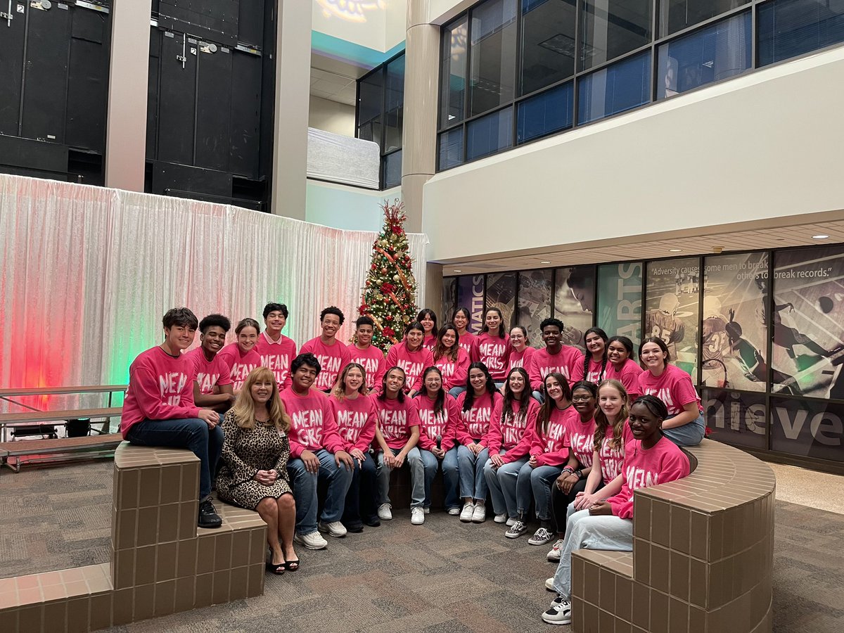 Go check out Mean Girls at Kempner HS this weekend! They were awesome at the admin building on Weds…lots of fun! @KHS_Cougars @KempnerTheatre @FBISDFineArts