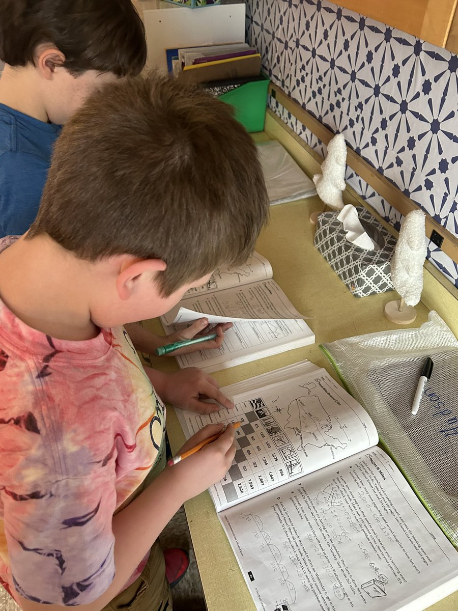 GertnerTCS's tweet photo. Today in math we determined the distance between different cities by using our addition and subtraction skills, map reading skills and problem solving! Mathematicians hard at work. @_derrienTCS @MrsRothCS @ChatsworthSch https://t.co/4tkLB2cRG1