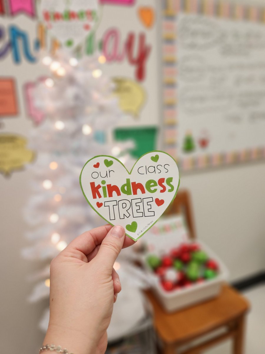 Athena Legendre (@mrslegendreyis) on Twitter photo My kindness tree is ready in the Reading Nook! Thank you to Polka Dots Please, for this amazing idea! Ornaments are ready for students to hang on the tree when they are caught doing something kind. Happy December, teachers! <a href="/115yis/">Yorkville Intermediate School</a> <a href="/Yorkville115/">Yorkville Community Unit School District 115</a> My kindness tree is ready in the Reading Nook! Thank you to Polka Dots Please, for this amazing idea! Ornaments are ready for students to hang on the tree when they are caught doing something kind. Happy December, teachers! <a href="/115yis/">Yorkville Intermediate School</a> <a href="/Yorkville115/">Yorkville Community Unit School District 115</a>