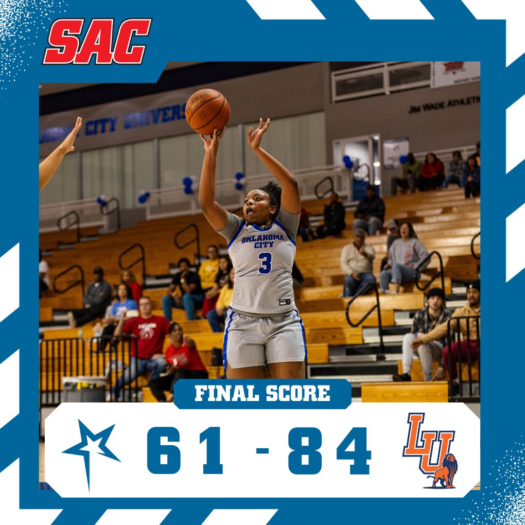 WBB: Jerzie Bryant reaches a career-high 20 points in the 84-61 loss to Langston on Thursday evening. #thisisOCU