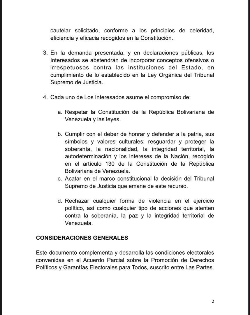 NTN24ve's tweet photo. #ATENCIÓN | Noruega confirma que la oposición venezolana y el régimen de Nicolás Maduro llegaron a un acuerdo sobre los políticos inhabilitados, quedando el procedimiento para su habilitación en manos del Tribunal Supremo de Justicia “siempre que los candidatos presidenciales cumplan con los requisitos establecidos para participar en la elección presidencial”. https://t.co/ND92MHRBVh