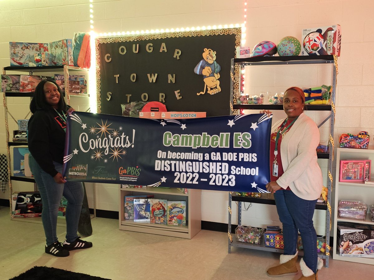 Dr. Grace Love (@gracelovedr) on Twitter photo 📢Screaming Congratulations to Campbell ES on being Distinguished AGAIN for the 22-23 SY! 💛🖤🎉🤸🏾♀️
#letsgoZone3 #CampbellRocks
<a href="/fcspbis/">FCSPBIS</a> <a href="/ADNspire/">Arthur Davis</a> <a href="/RonMaxwellFCS1/">Ron Maxwell (@FCS)</a> <a href="/FultonCoSchools/">FultonCountySchools</a> <a href="/KevinScott_OSD/">Kevin Scott</a> <a href="/CampbellES_FCS/">Campbell Elementary</a> 📢Screaming Congratulations to Campbell ES on being Distinguished AGAIN for the 22-23 SY! 💛🖤🎉🤸🏾♀️
#letsgoZone3 #CampbellRocks
<a href="/fcspbis/">FCSPBIS</a> <a href="/ADNspire/">Arthur Davis</a> <a href="/RonMaxwellFCS1/">Ron Maxwell (@FCS)</a> <a href="/FultonCoSchools/">FultonCountySchools</a> <a href="/KevinScott_OSD/">Kevin Scott</a> <a href="/CampbellES_FCS/">Campbell Elementary</a>