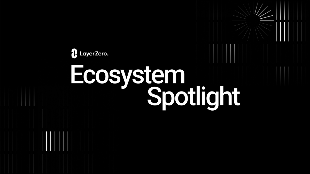LayerZero_Core's tweet photo. GM and Happy Thursday!

We’ll be highlighting ecosystem developments and welcoming new projects building on LayerZero, let’s dive in!

🧵👇 https://t.co/wBx918W1lU
