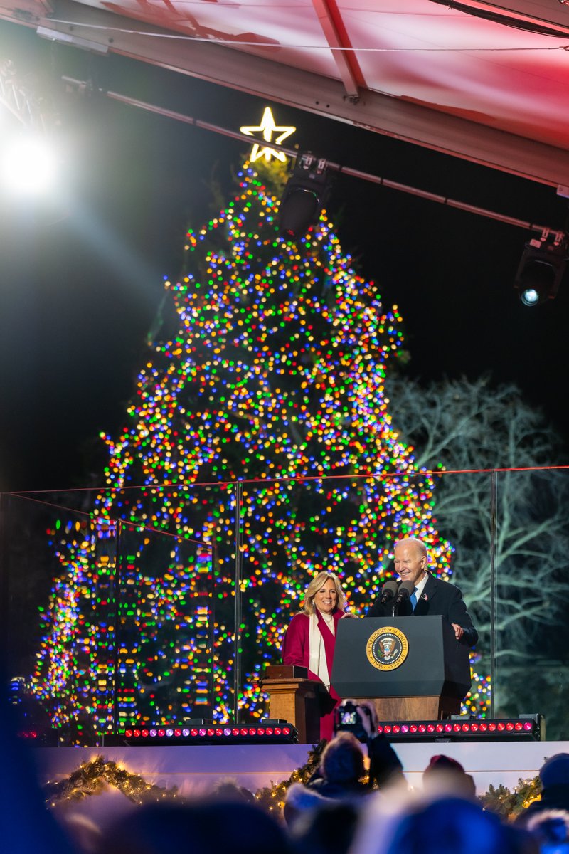 Each of us has the power to bring light to the world. Merry Christmas from Washington, D.C.!