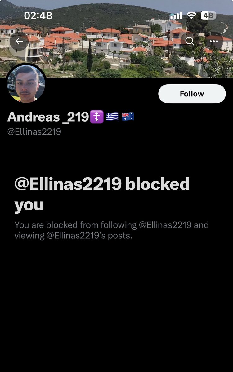 swordofepirus's tweet photo. @WellDeyan @Ellinas2219 @gr_sfika @RealAgimKaba @TheRisingFinix When you slap them hard with real facts they shy away from tje truth and block you 😂😂 https://t.co/XvHLHZc4I9