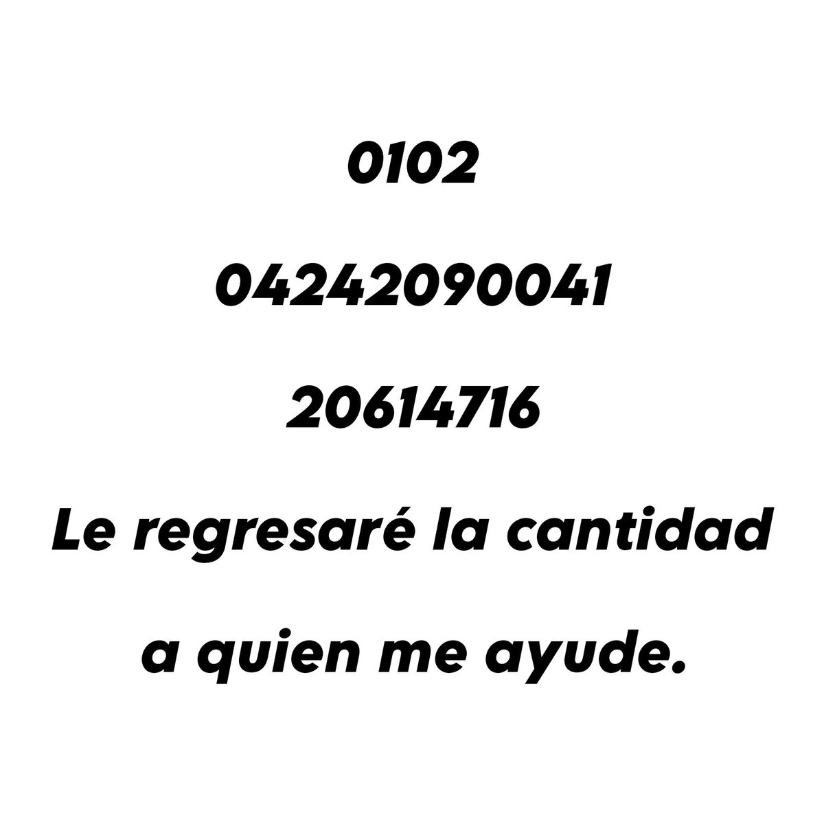 AngelCabrerai's tweet photo. Si eres de Venezuela, te quiero pedir por favor ayudarme. Estoy en un grave problema financiero que necesito resolver. Y no tengo dinero para hacerlo, son 24MIL bolívares que estoy necesitando. 😢💔 Si es de tu agrado por favor colabórame como un pago móvil. #RT https://t.co/u4r6UScUaN