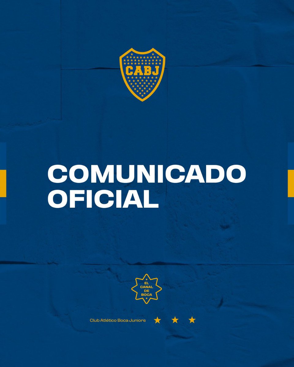 BocaJrsOficial's tweet photo. 🗣 Comunicado oficial en @ElCanaldeBoca sobre las elecciones 2023.

📲💻 https://t.co/oC6a6q4NNH https://t.co/2XwbZezJT4