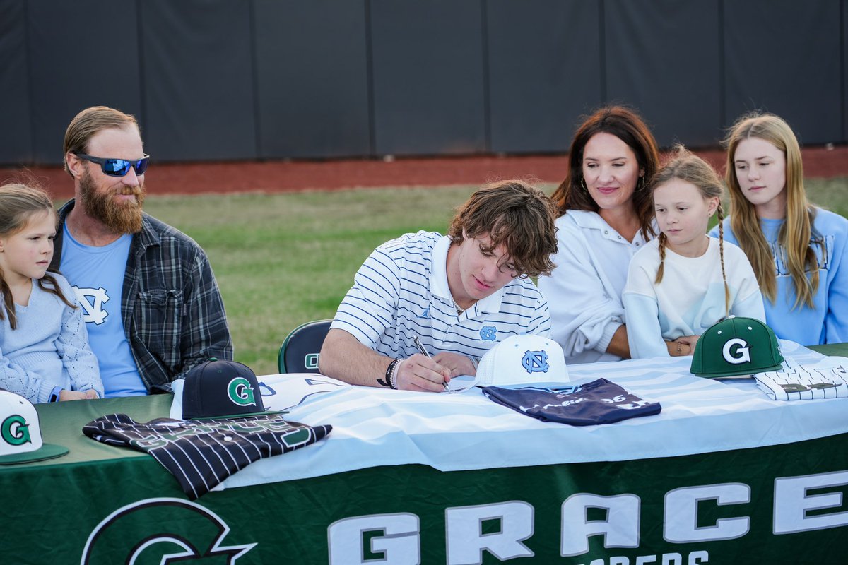 Today was a special day at Crusader Park. Our Grace family celebrated with Boaz Harper and his family on the signing of his NLI to North Carolina. 

<a href="/BoazHarper/">Boaz Harper ✟</a> | <a href="/DiamondHeels/">Carolina Baseball</a>
