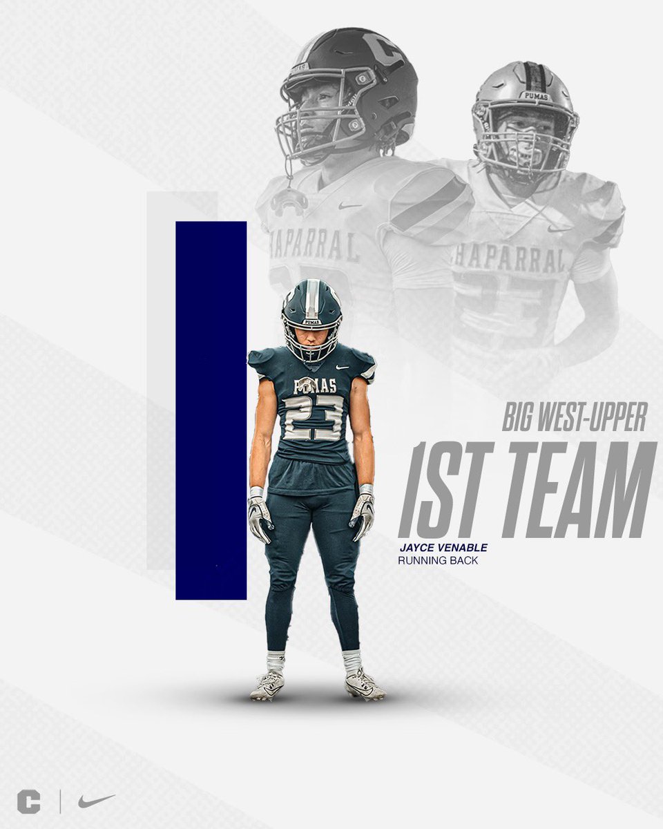 🔷 FIRST TEAM OFFENSE ALL BIG WEST UPPER 🔷 🔹Blake Lowe @Blake_Lowe13 🔹Dash Beierly @DashBeierly 🔹Jacob Alvarez @JacobAlvarez_10 🔹Jayce Venable @VenableJayce #PumaPRIDE