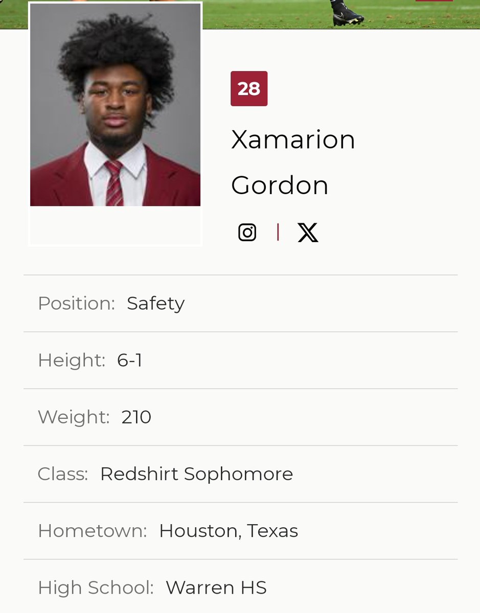 FarrellPortal (@farrellportal) on Twitter photo USC DB Xamarion Gordon entered the portal as a grad transfer; he played in 17 games during his time with the Trojans <a href="/XamarionG/">Xamarion Gordon</a> USC DB Xamarion Gordon entered the portal as a grad transfer; he played in 17 games during his time with the Trojans <a href="/XamarionG/">Xamarion Gordon</a>