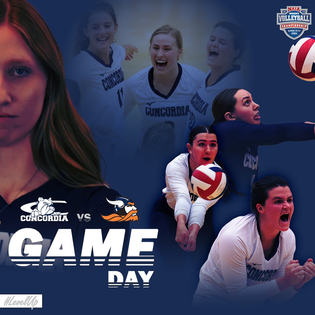 🏐GAMEDAY - NATIONALS POOL PLAY!! 🏐

(4) <a href="/cunevolleyball/">Concordia Bulldogs Volleyball</a> vs (13) Midland 

🕗 1 pm CT
📍 <a href="/TysonEventsCent/">Tyson Events Center</a> (Sioux City, IA)-Court 2
📻 <a href="/1049maxcountry/">104.9 Max Country</a> 
📺 portal.stretchinternet.com/naia/
📊 naiastats.prestosports.com/sports/wvball/…