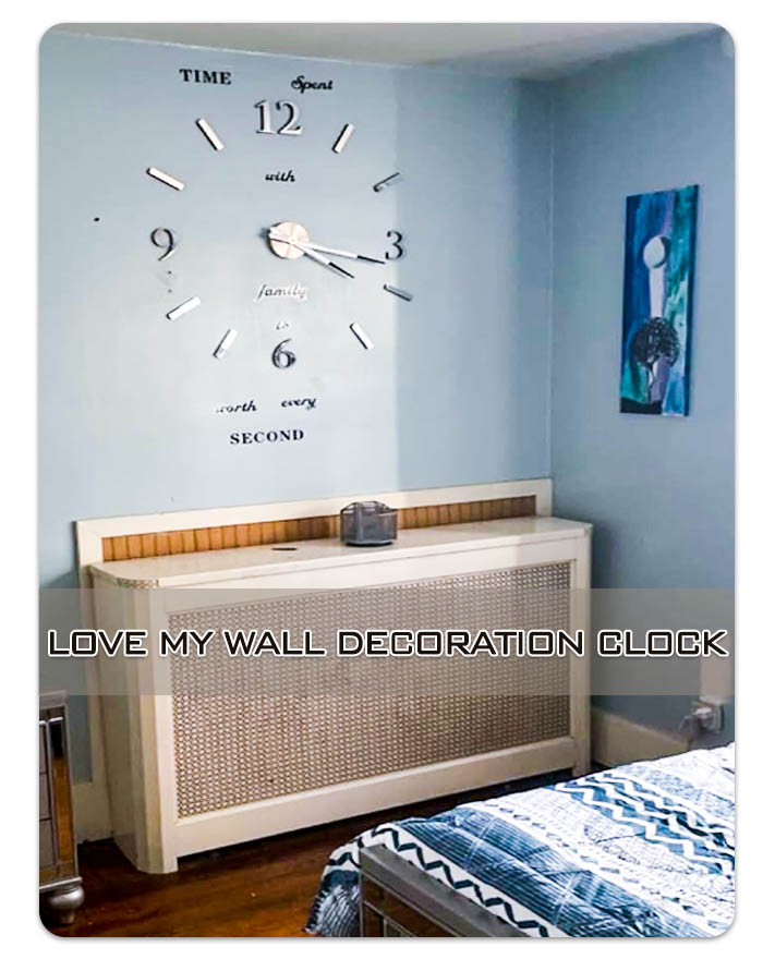 VangoldDIYclock's tweet photo. Oversized wall clock for bed room wall decration.#walldecor https://t.co/JuFX1lqhLa