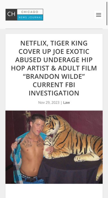 i am speaking the truth for those who do not yet have the courage!! The Courage to speak on the crimes<a href="/tag/metoo"class="tags"><span>#metoo</span></a><a href="/tag/tigerking"class="tags"><span>#tigerking</span></a><a href="/tag/sexcrimes"class="tags"><span>#sexcrimes</span></a>