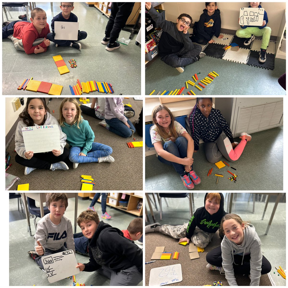 Using base tens flat, rods and units to represent a number in multiple ways <a href="/LynndaleHeights/">Lynndale Heights PS</a>