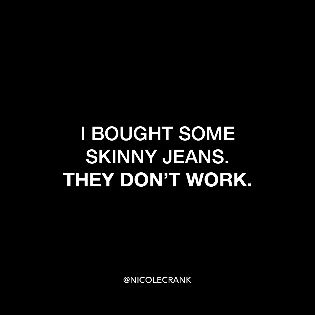 The thin mints don't work either 🤣 Follow me for more health tips...

#skinnyjeans #holidayfood #health #fun #funny #nicolecrank #higod #laugh #iwillthrive #goalgetter