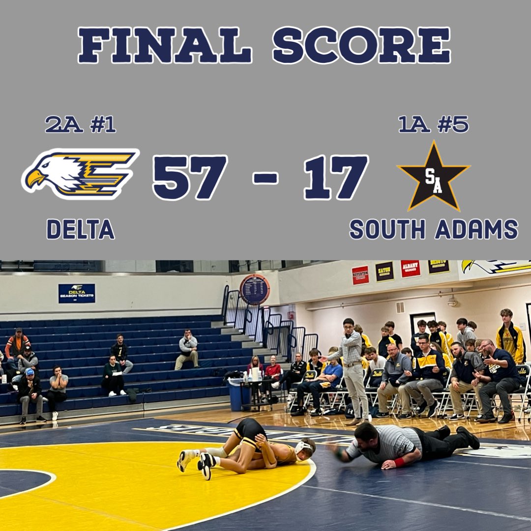 Big win tonight for the Eagles! 

Up next 2A #4 Bellmont on Saturday night!