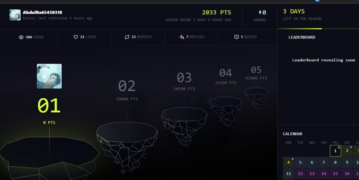 AbdulRa65450318's tweet image. 📢 Calling all supporters! 🙌

🚀 Show some love and lend me a hand as I embark on my journey. I&apos;m still at Level 1, but with your encouragement, I know I can level up in no time!
#SupportNeeded #LevelingUp #JourneyToGreatness
@Portalcoin $portal