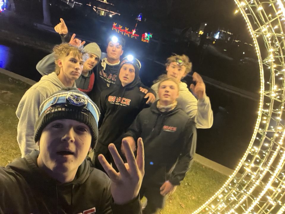 GraceCollegeBSB's tweet image. The Annual Lancer Challenge kicked off tonight! Day 1 of 3. The Crucible.

Our guys survived the nighttime race and accomplished their team objectives through the winter wonderland in beautiful Winona Lake, IN! #lakeshow