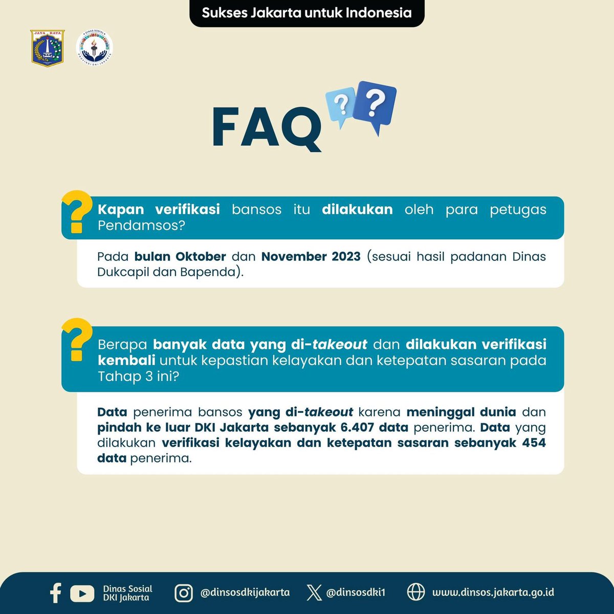 DKIJakarta's tweet photo. Hai Warga Jakarta! 

Bansos PKD KLJ, KPDJ, KAJ dan KPARJ sudah bisa dicairkan. Untuk keterangan lebih lengkapnya, bisa dicek infografis tersebut ya 😉

Sumber: @DinsosDKI1 

#bansospkd #dinsosdki #KLJ #KPDJ #jagajakarta #suksesjakartauntukindonesia https://t.co/Cwpn7Kt8tM