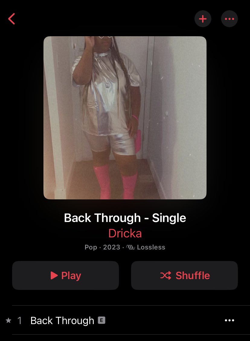 Prettydrickaaa2's tweet photo. Check out my new single ! ✨✨ Dricka- Back Through… If you not a HATER ! Like & Share 💕
#ExitPoll #HenryKissinger #JujutsuKaisen #LIVLASK #LIVLASK #RenaissanceAFilmByBeyonce #unprofessore2 #adp2023 #AttackonTitanFinalSeason #artisticbeauty #Ajax #upcoming #dricka https://t.co/2DrhyjS8yz
