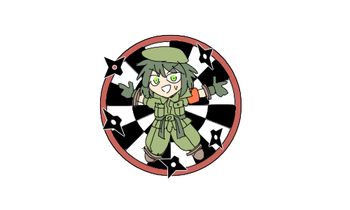 「カメレオンちゃんダーツ #とは」|打鳥のイラスト