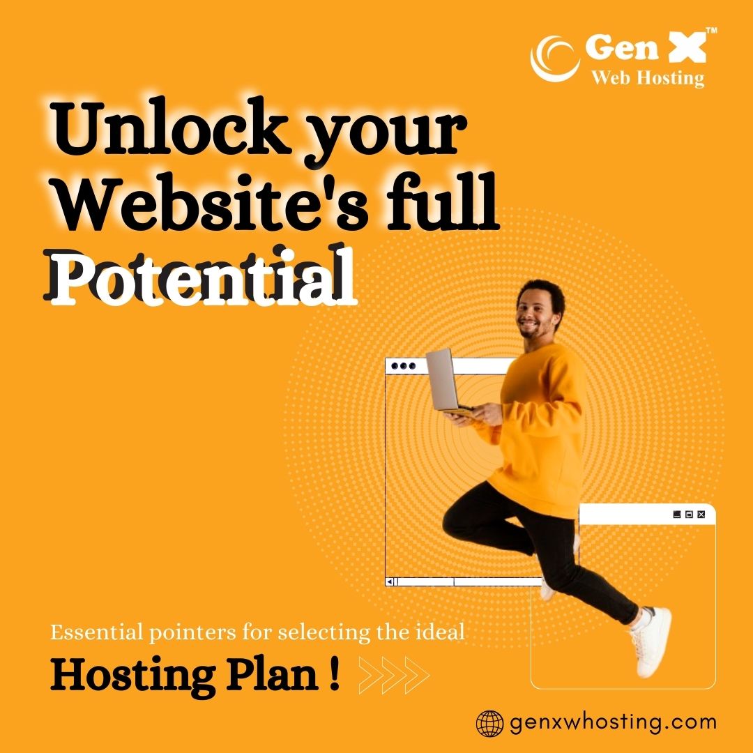 GenXWebHosting's tweet image. ⚡ Ready to discover your perfect hosting plan? Let these expert tips guide you through the maze of choices! From performance boosts to top-notch security, find your ideal match hassle-free. 

Visit : genxwhosting.com 🖥️💡 

#WebsiteHosting #ExpertGuidance #GenXWebHosting