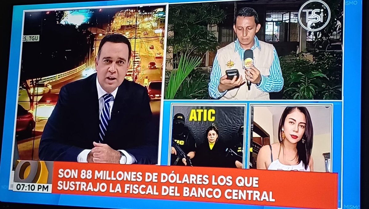¿Como puede una persona sustraer 88 millones de dólares sola⁉️ Ni siquiera con un camión al lado de una bóveda lo lograría.

Gracias a Dios que JOH no conoció a esta fiscal, o ya no tendríamos país ⛔️

#ExigimosJusticia
Una investigación profesional, esto no puede volver a pasar.