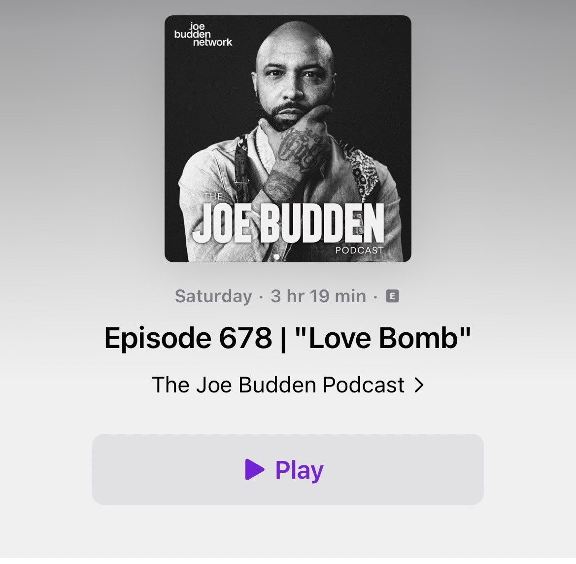 Appreciate the love @JoeBuddenPod @MissMelyssaFord playing PURPLE for Sleeper picks 🙌🏽🙏🏽💜 @ThatsThatIsh @OfficiallyIce