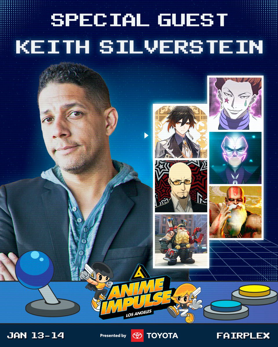 Come meet Keith Silverstein at Anime Pasadena 2023! You may know