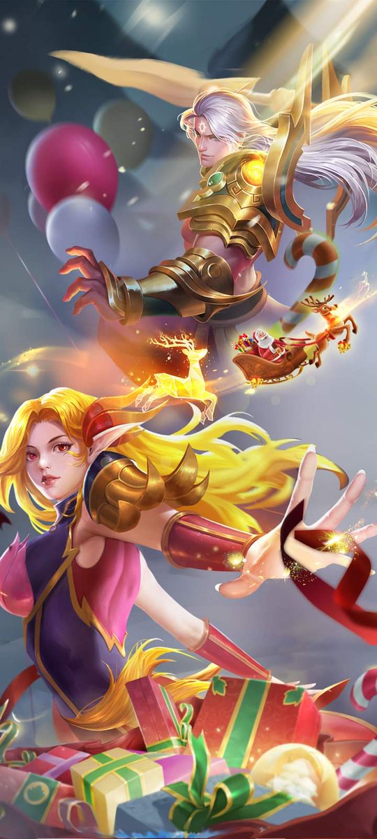 HEM_LeoSun's tweet photo. Joyful season, playful upcoming year!
Save wallpapers and give your Phone a new look!

#moba #game #heroesarise https://t.co/5uAriUeSCG