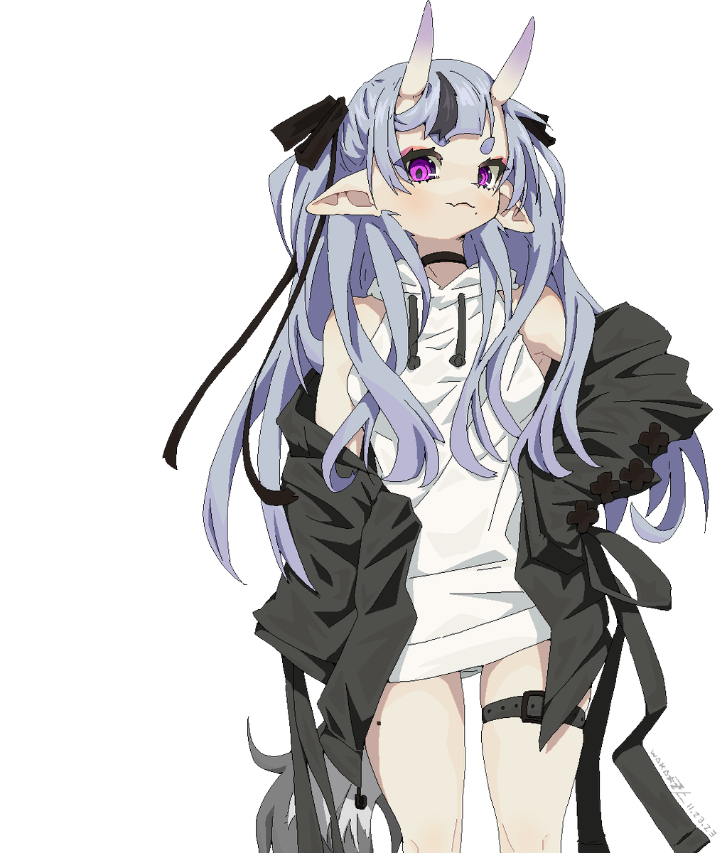 #今月描いた絵を晒そう🐈👹