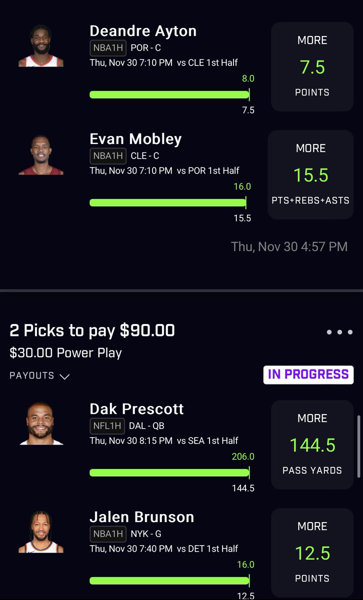 OscarCondom's tweet photo. @CushPlayerProps 🤑 🤑🤑 https://t.co/Jqyhm0kDAe