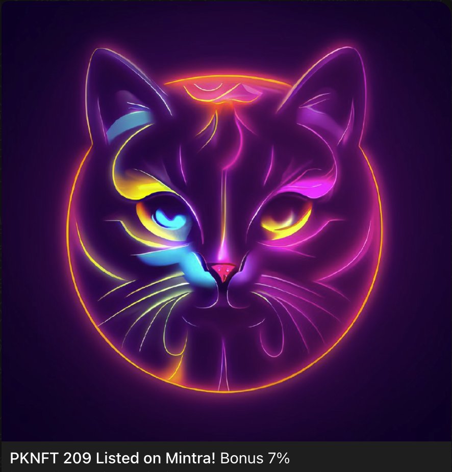 Keep track of the latest PKNFTs listed on @mintraio in our telegram: t.me/pulsekittens

We have a bot announces new listings real time.

PulseKittens.io  has the highest volume on Mintra:

app.mintra.ai/collection/0x7…

#PulseChain #NFTs #MemeFi