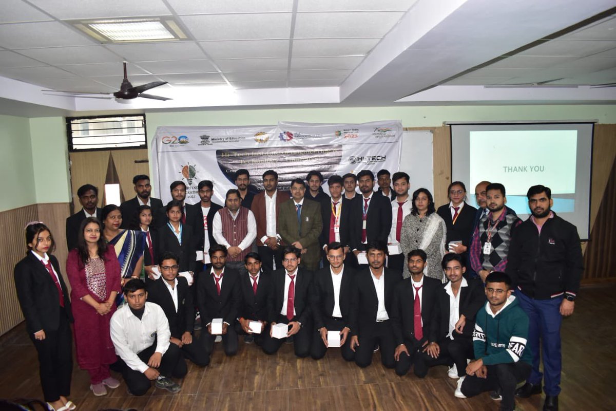 HiTechColleg's tweet image. Hi-Tech Institute of Engineering and Technology (Department of Computer Application) organised a two days internal hackathon SIH 2023 successful completed.
