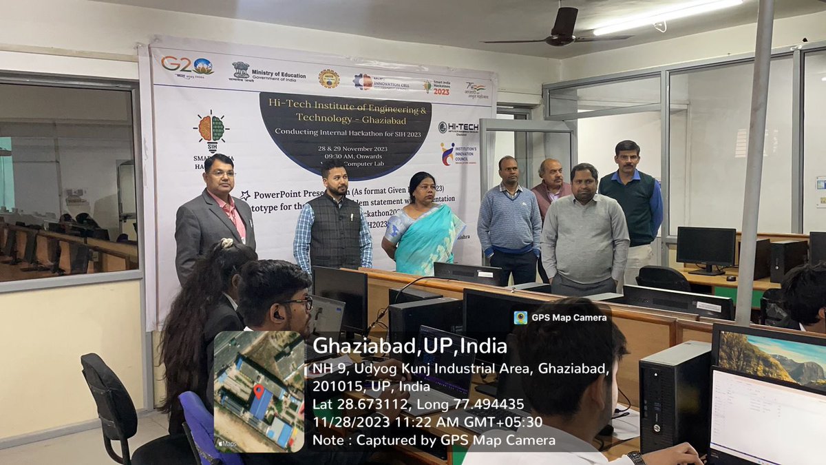 HiTechColleg's tweet image. Hi-Tech Institute of Engineering and Technology (Department of Computer Application) organised a two days internal hackathon SIH 2023 successful completed.