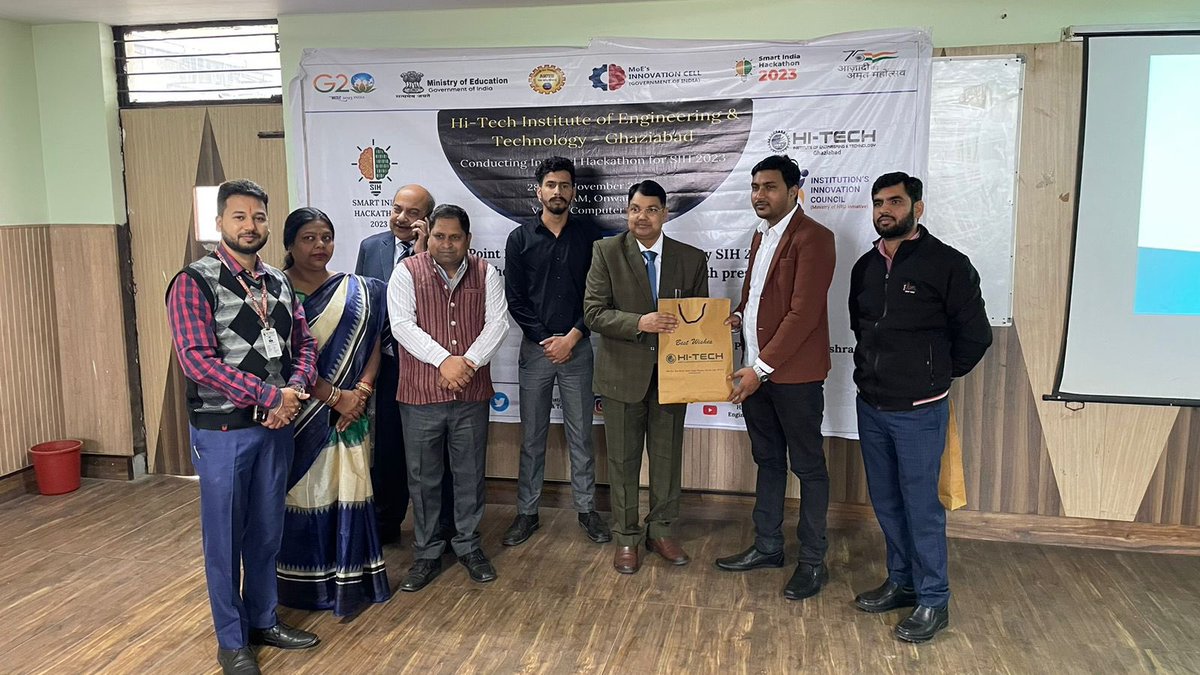 HiTechColleg's tweet image. Hi-Tech Institute of Engineering and Technology (Department of Computer Application) organised a two days internal hackathon SIH 2023 successful completed.