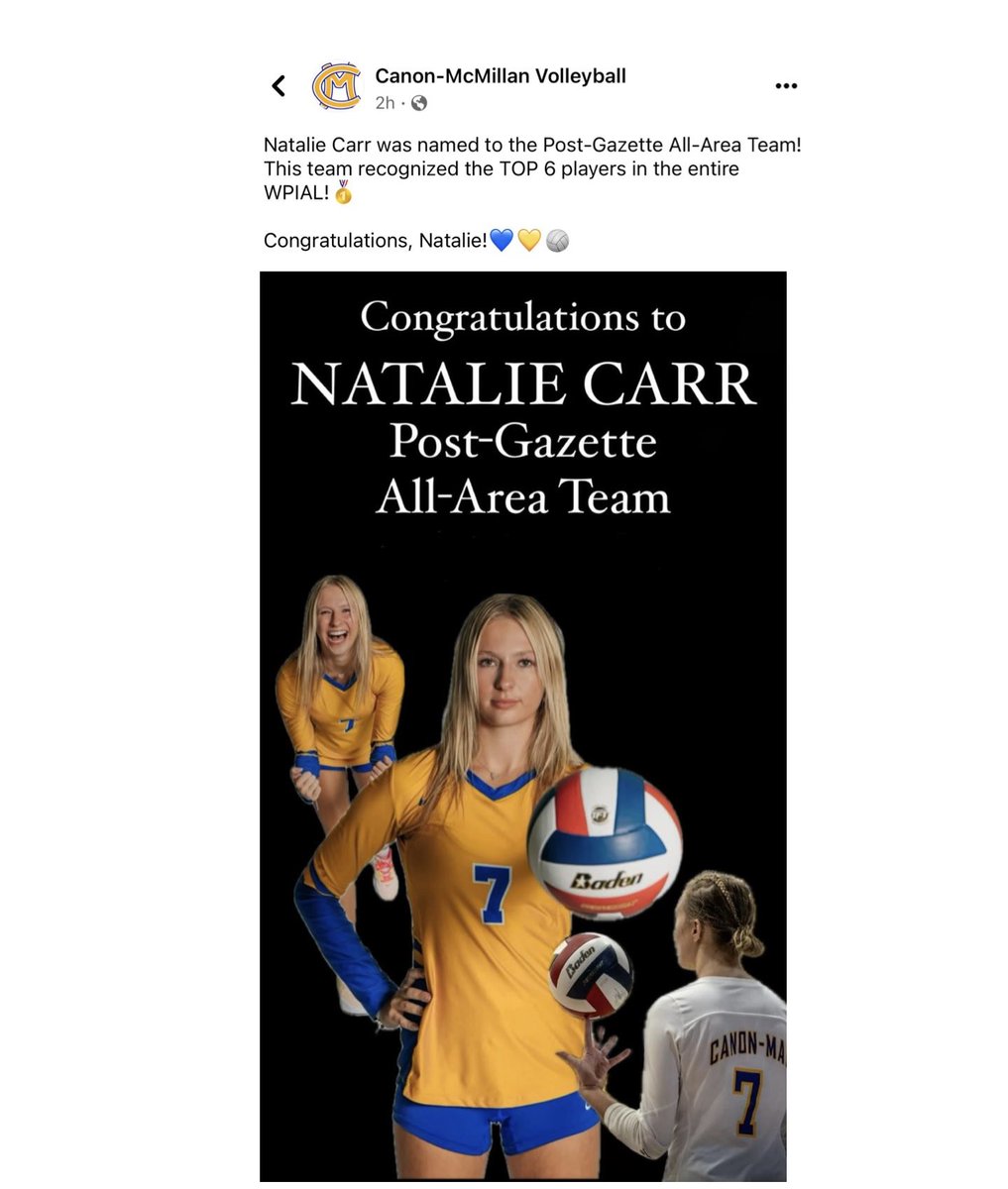 Thank you <a href="/PittsburghPG/">Pittsburgh Post-Gazette</a> for the incredible honor to be selected among these amazing athletes!