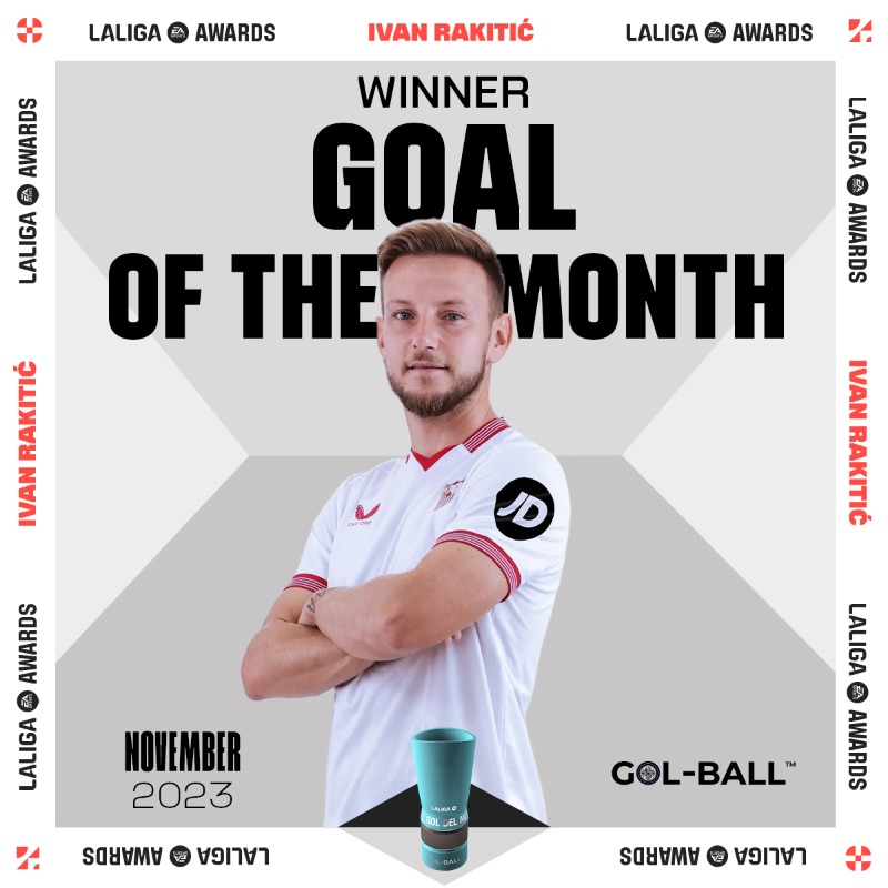 LaLigaJP's tweet photo. What a hit 🔥👀

🔝⚽ 11 月の #LALIGAEASPORTS ゴール・オブ・ザ・マンスに、イバン・ラキティッチ @ivanrakitic 選ばれました 👏

#LALIGAGOALOFTHEMONTH | @golball_
#PREMIOSLALIGA