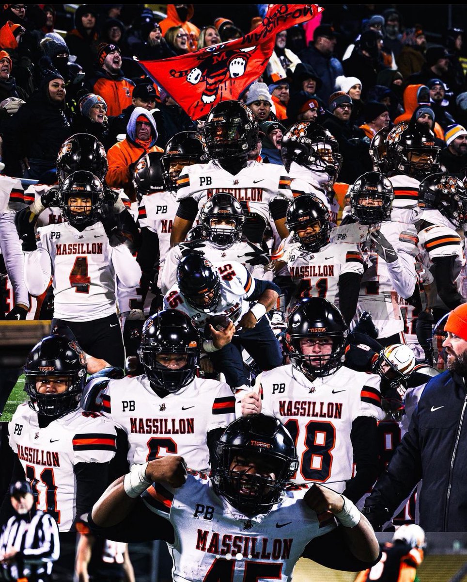 DaMilqFootball's tweet image. PERFECT UNBLEMISHED 16-0 STATE CHAMPION MASSILLON TIGERS!! 

WE DID IT!

STATE. CHAMPIONS.