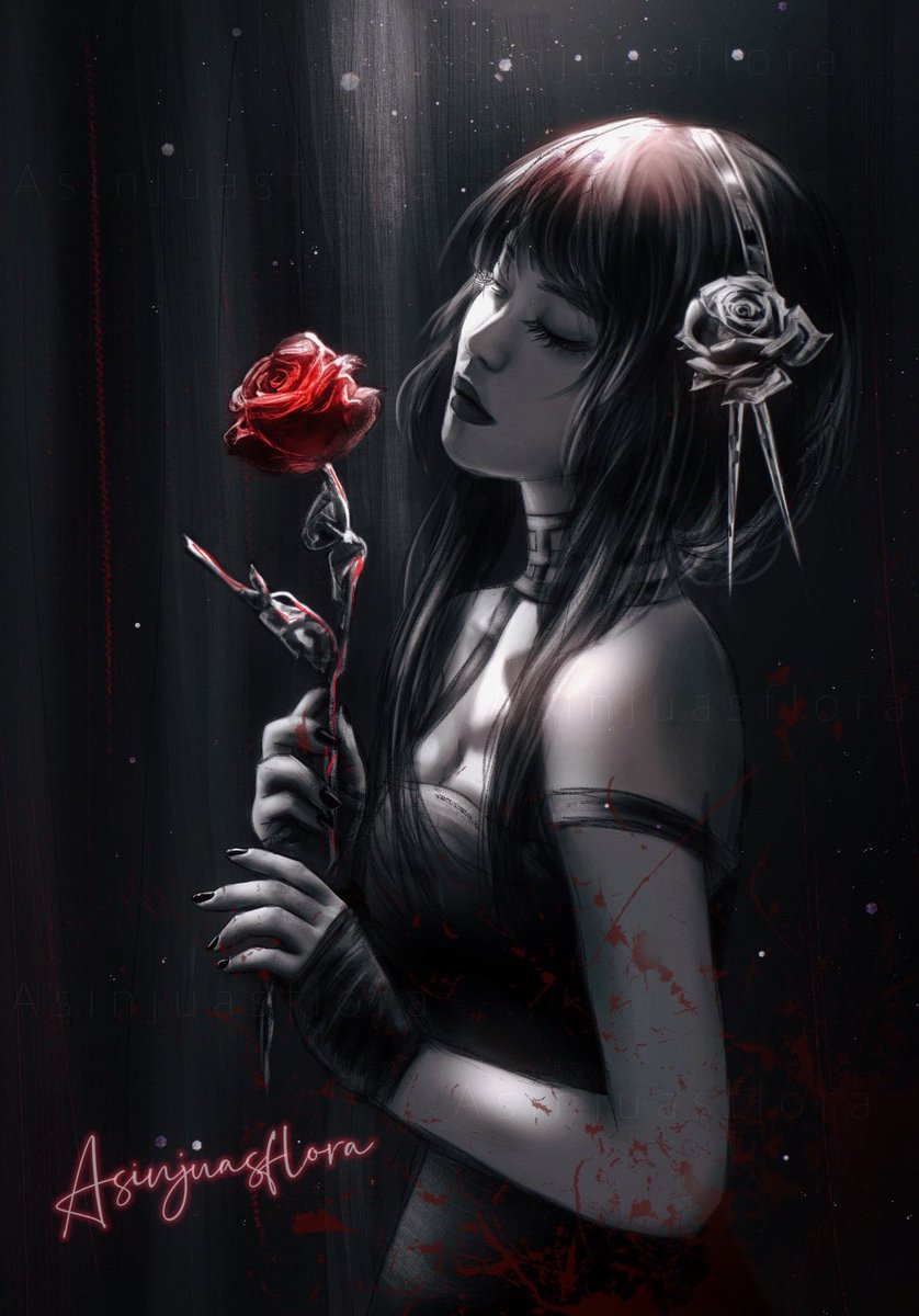 Asinjuasflora's tweet photo. QRT with your emotion art ❄️

#artshare https://t.co/nHZDgLCiMp