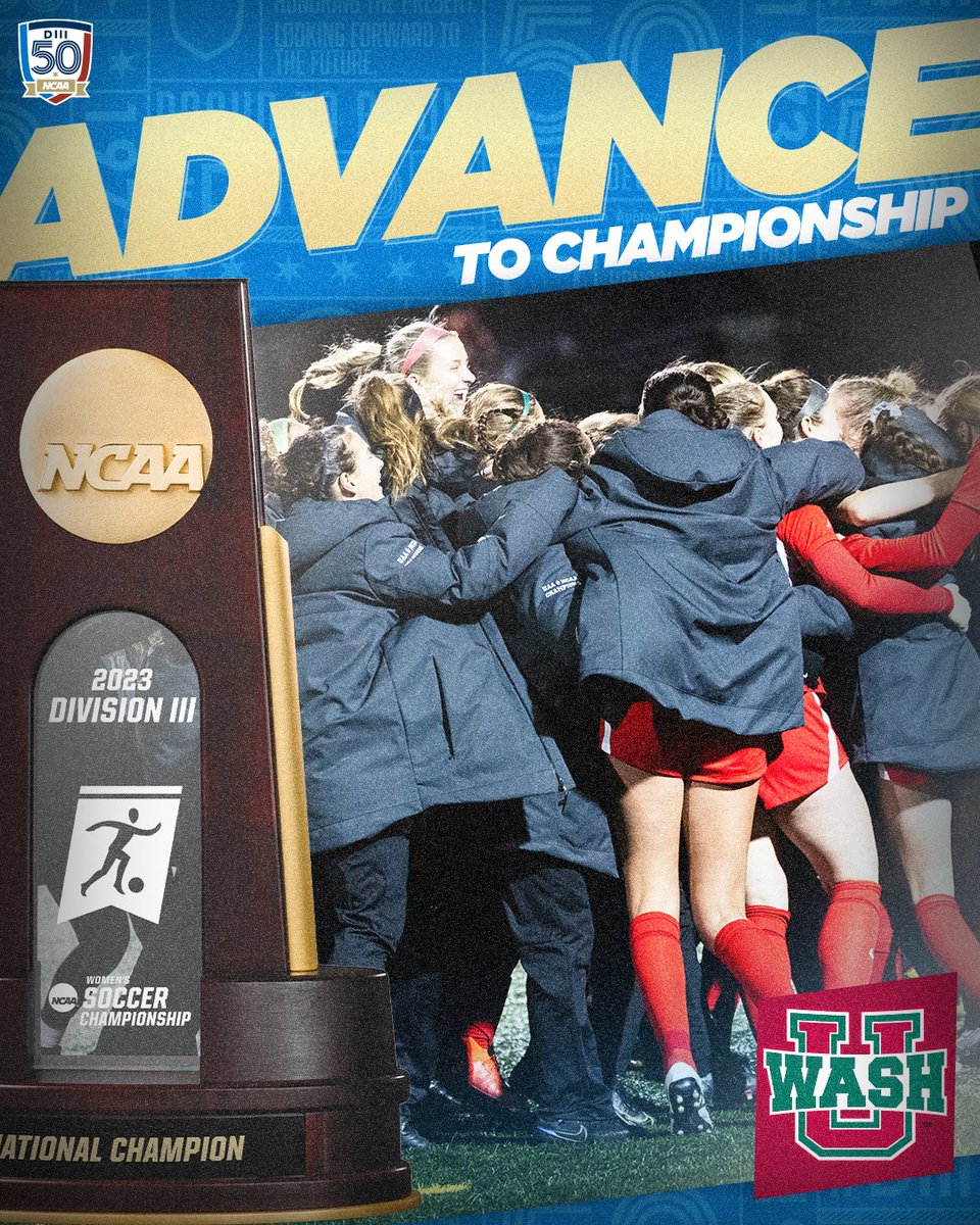NCAA Division III (@ncaadiii) on Twitter photo The <a href="/WASHUBears/">WashU Bears</a> got it done in PKs to head back to the National Championship game!
#D3Soc | #WhyD3 The <a href="/WASHUBears/">WashU Bears</a> got it done in PKs to head back to the National Championship game!
#D3Soc | #WhyD3