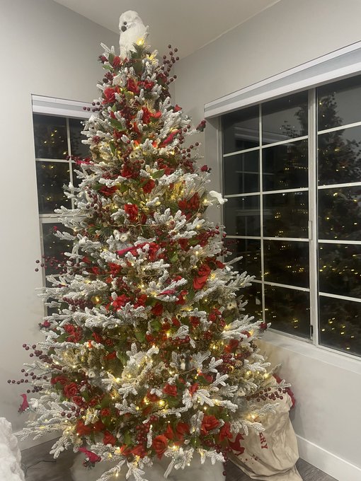 Christmas tree is done https://t.co/hhOAFxNmnR<a href="/tag/nationalpizzaday"class="tags"><span>#nationalpizzaday</span></a><a href="/tag/pizzaday"class="tags"><span>#pizzaday</span></a>