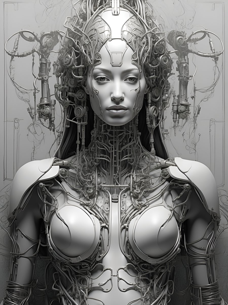 Hugofloresf's tweet photo. Good night X, see you in my dreams.
#hugoai #aiartwork #tecnical #drawing #design #aiart #pencil #drawingart #blackandwhite #illustration #intricate #detailed #circuits #wires #cable #machine https://t.co/OANEHe3hfP