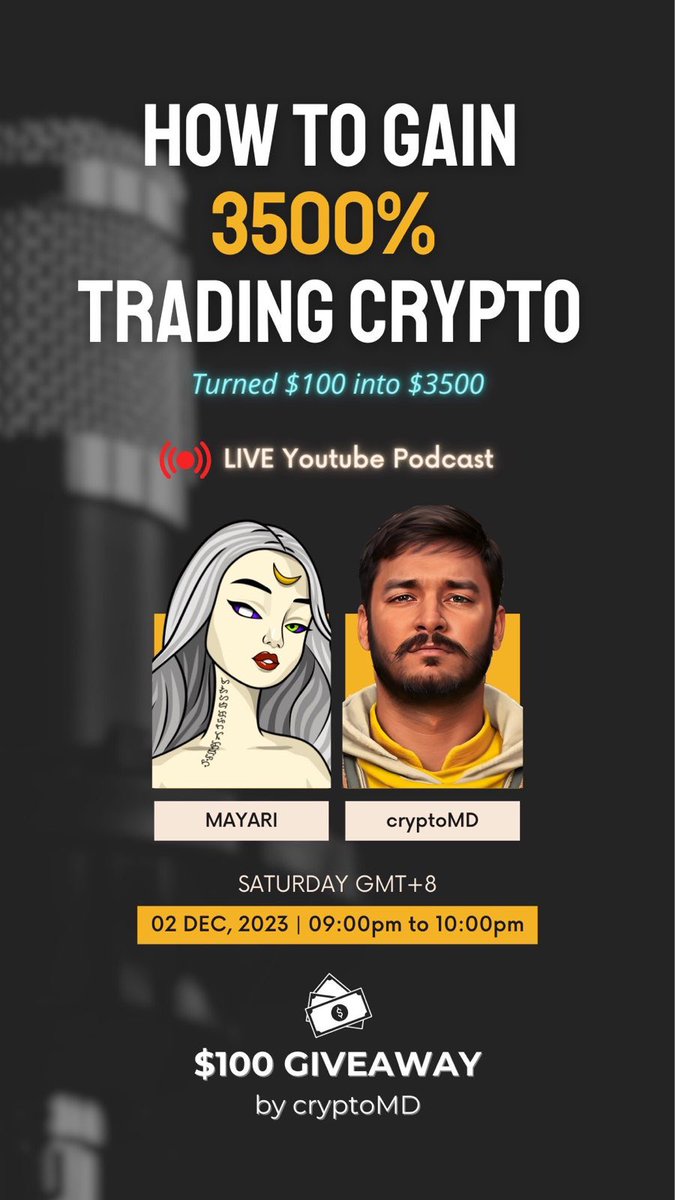 medico_crypto's tweet photo. Don’t miss the podcast, learn how to grow your account with small margin as 100$ #Bitcoin https://t.co/LqIJMJPvMY