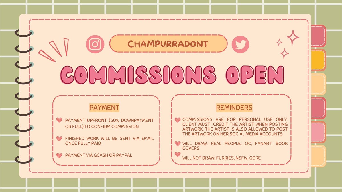 champurradont's tweet photo. 💗💗💗

Hello! Im champurradont from the 🇵🇭 and if you love cats and champorado as much as I do, commission me! 

💗💗💗

Heres my comms sheet below and my portfolio in the replies 

💗💗💗 https://t.co/cPoPqMXPbJ
