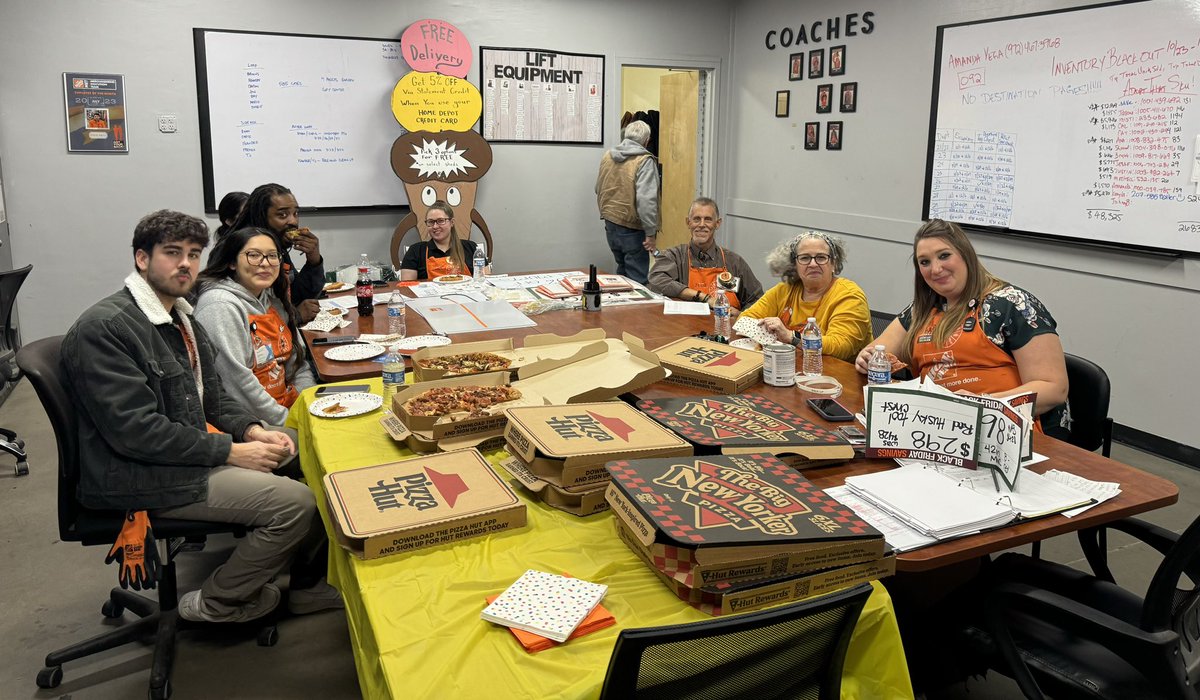 Evea Gowin (@eveagowin) on Twitter photo Pro Department <a href="/THDLewisville/">The Home Depot-0524</a> was on 🔥with Qualified Leads & earned Most Pro Countertop Sales Q3! They won both the Pizza Party & tons goodies for their Homer Pantry! We had a blast! Their promo board is poppin ’ too!👊🏻🧡 Pro Department <a href="/THDLewisville/">The Home Depot-0524</a> was on 🔥with Qualified Leads & earned Most Pro Countertop Sales Q3! They won both the Pizza Party & tons goodies for their Homer Pantry! We had a blast! Their promo board is poppin ’ too!👊🏻🧡